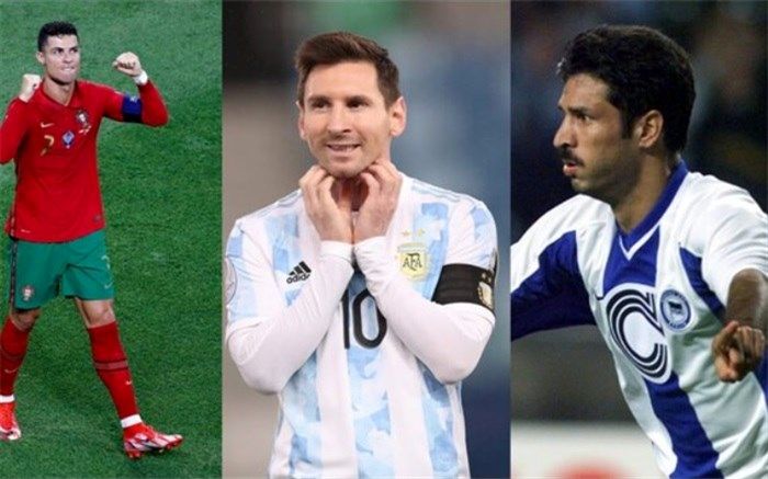رونالدو، مسی و دایی در فهرست سلاطین هت‌تریک ملی