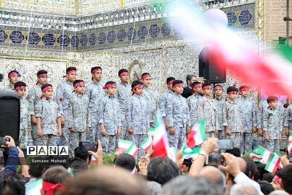 اجتماع بزرگ دانش‌آموزی «سلام فرمانده» شهرستان پیشوا