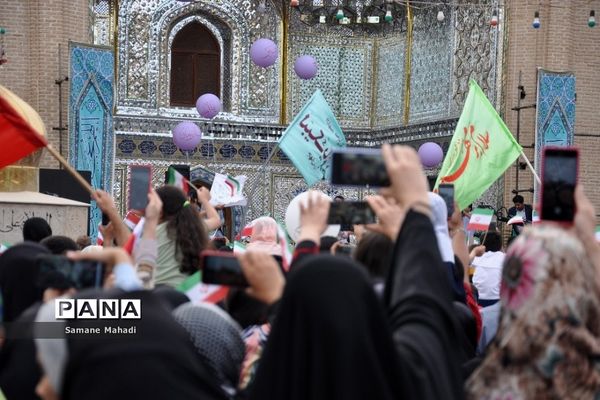 اجتماع بزرگ دانش‌آموزی «سلام فرمانده» شهرستان پیشوا