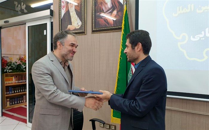آیین معارفه مدیر روابط عمومی سازمان آموزش و پرورش استثنایی برگزار شد