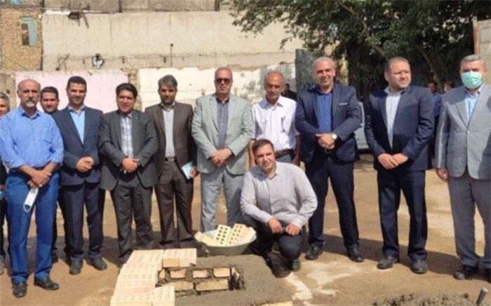 آیین خشت‌گذاری چهار پروژه مدرسه خیرساز در شهرری