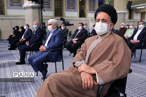 دیدار کارگزاران حج با رهبر انقلاب