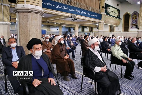 دیدار کارگزاران حج با رهبر انقلاب