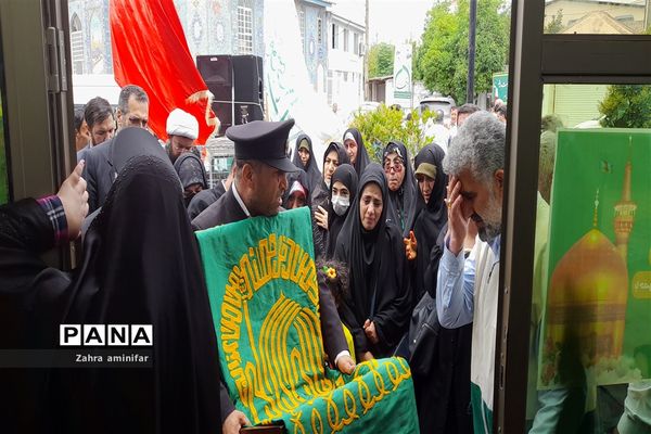 حضور کاروان زیر سایه خورشید در شهرستان نور