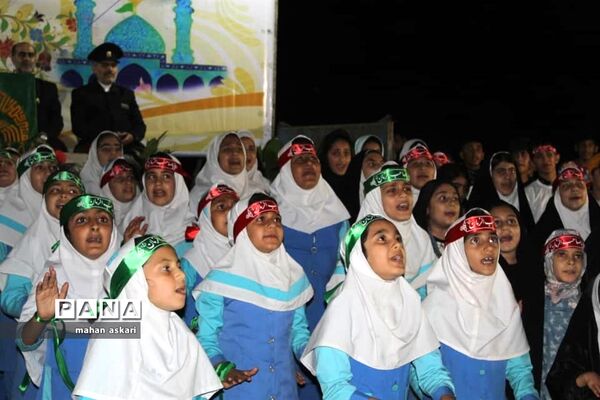 جشن دهه کرامت در شهرستان گلوگاه