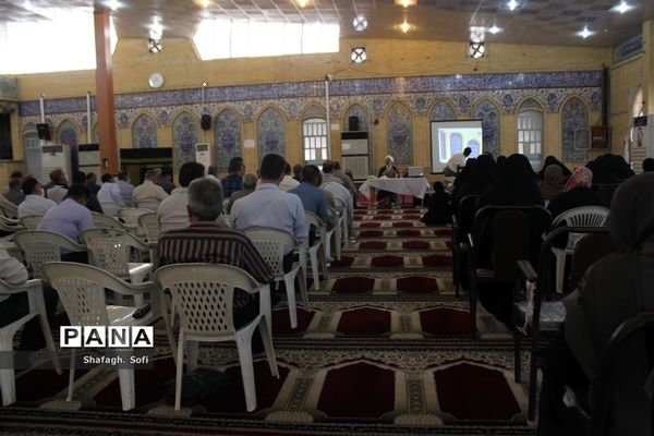 جلسه توجیهی کاروان حجاج شهرستان‌های  امیدیه و ماهشهر