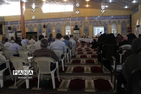 جلسه توجیهی کاروان حجاج شهرستان‌های  امیدیه و ماهشهر