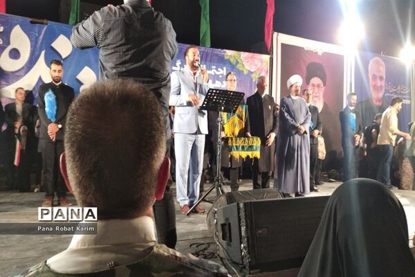 گردهمایی عاشقان ولی عصر در شهرستان رباط‌کریم و پرند