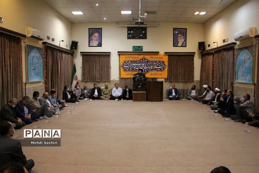 مراسم ولادت امام رضا(ع) در مسجد امام خمینی(ره) رودهن