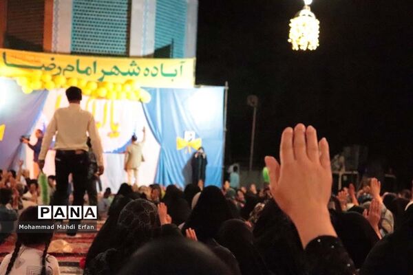 اجتماع باشکوه مردم آباده درجشن میلاد امام رضا علیه السلام