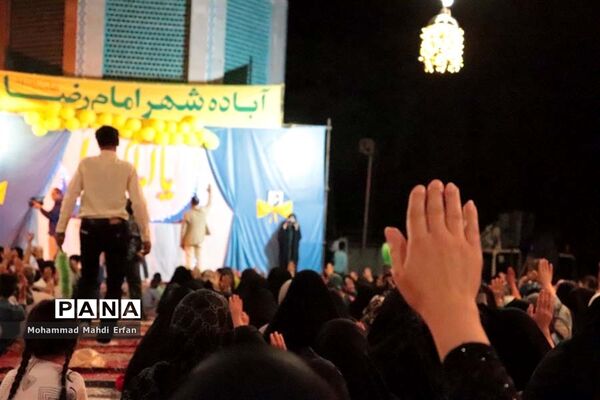 اجتماع باشکوه مردم آباده درجشن میلاد امام رضا علیه السلام