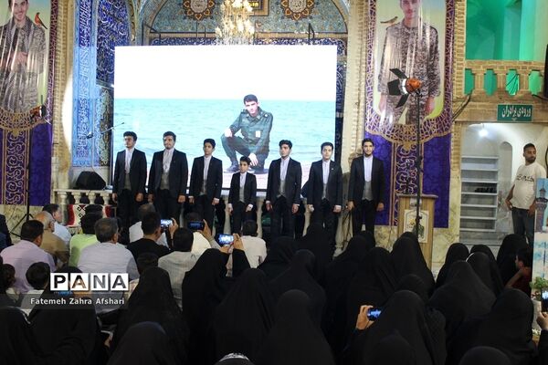 ششمین سالگرد شهادت شهید دهه هفتادی مدافع حرم «عباس دانشگر» در سمنان