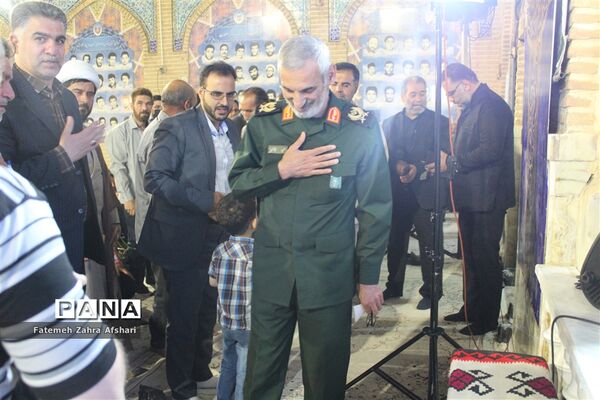 ششمین سالگرد شهادت شهید دهه هفتادی مدافع حرم «عباس دانشگر» در سمنان