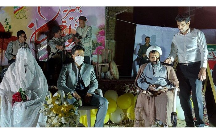 جشن ازدواج 70 زوج نایینی در شب میلاد امام رضا (ع)