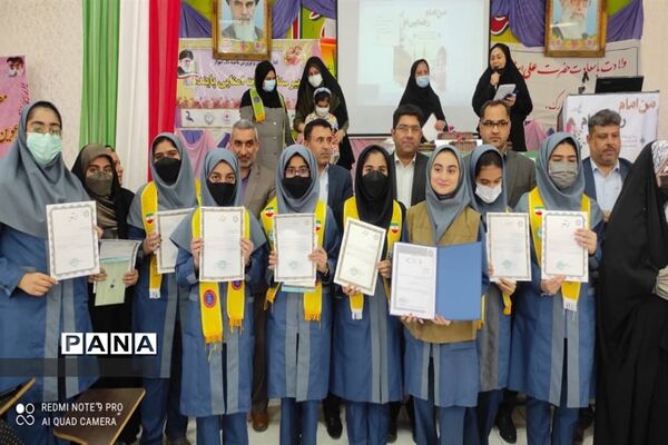 همایش پیشتازان ناحیه یک اهواز با شعار من امام رضائی‌ام در روز میلاد امام رضا (ع)