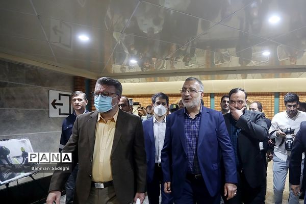 افتتاح ایستگاه مترو شهدای ۱۷ شهریور