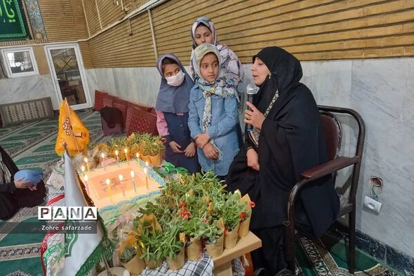 جشن میلاد امام رضا(ع) در مسجد علی‌ابیطالب رودهن