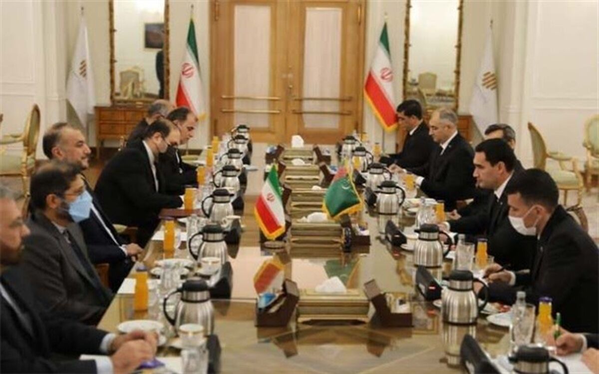 رایزنی امیرعبداللهیان با معاون رئیس‌جمهوری ترکمنستان