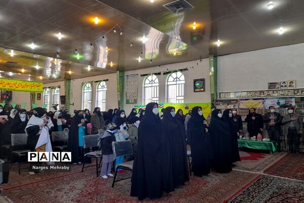 اجتماع بزرگ دانش‌‌آموزی فاطمیون در سورمق شهرستان آباده