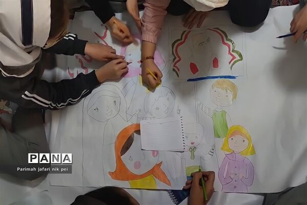 برگزاری ایستگاه نقاشی همگانی گرامیداشت سپهبد سردار حاج قاسم سلیمانی در شهرستان قرچک