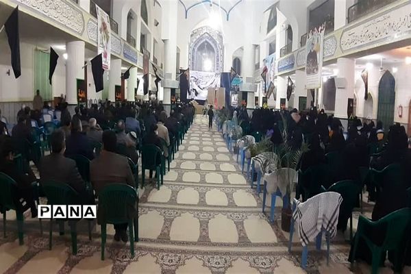 عزای فاطمیه و گرامیداشت شهادت سردار دلها درابرکوه