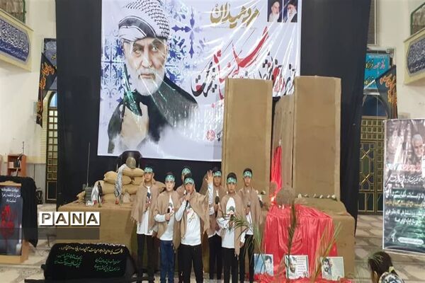 عزای فاطمیه و گرامیداشت شهادت سردار دلها درابرکوه