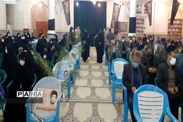 عزای فاطمیه و گرامیداشت شهادت سردار دلها درابرکوه