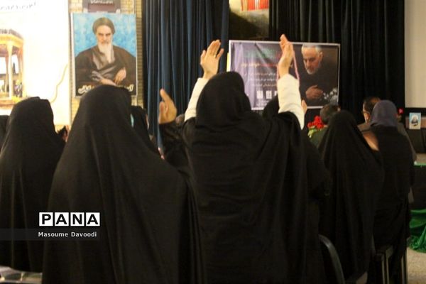 وداع با شهید تازه تفحص شده همزمان با دومین سالگرد شهادت سردار حاج قاسم سلیمانی در شیراز