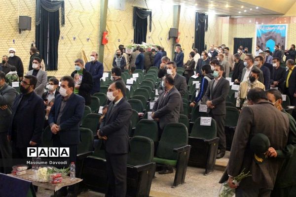 وداع با شهید تازه تفحص شده همزمان با دومین سالگرد شهادت سردار حاج قاسم سلیمانی در شیراز