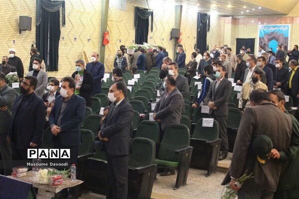 وداع با شهید تازه تفحص شده همزمان با دومین سالگرد شهادت سردار حاج قاسم سلیمانی در شیراز