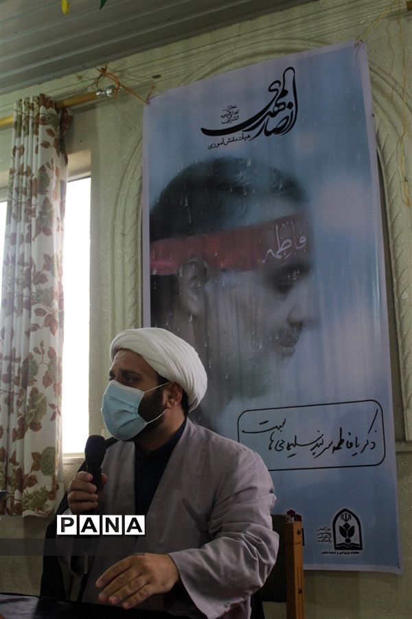 مراسم هیأت دانش‌آموزی در شهرستان گلوگاه