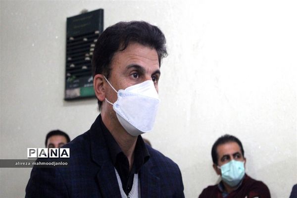 مراسم هیأت دانش‌آموزی در شهرستان گلوگاه