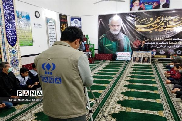 مراسم عزاداری شهادت حضرت فاطمه زهرا (س) و دومین سالگرد سردار سلیمانی