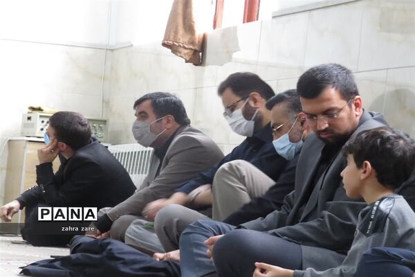 مراسم عزاداری شهادت حضرت زهرا در محمودآباد