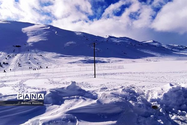 سپیدان سپیدپوش شد