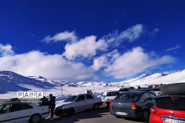 سپیدان سپیدپوش شد