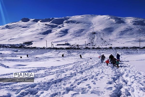 سپیدان سپیدپوش شد