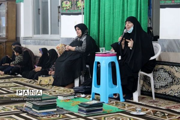 مراسم عزاداری شب شهادت حضرت زهرا در روستای تیله نو