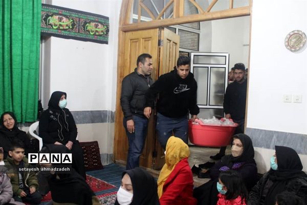 مراسم عزاداری شب شهادت حضرت زهرا در روستای تیله نو