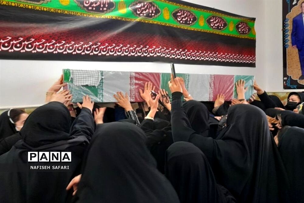 حضور شهید گمنام در شهر جعفریه و روستای باقرآباد قم