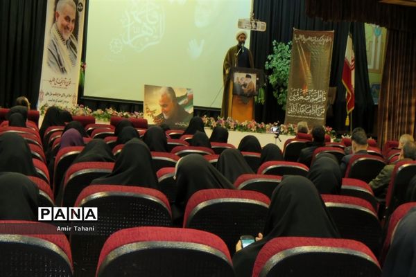 مراسم عزاداری شهادت حضرت زهرا(س) و بزرگداشت سردار سلیمانی