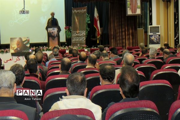 مراسم عزاداری شهادت حضرت زهرا(س) و بزرگداشت سردار سلیمانی