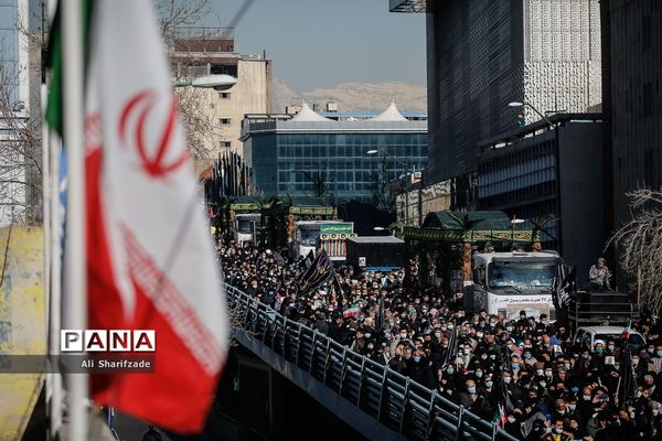 تشییع پیکرهای ۱۵۰ شهید دوران دفاع مقدس