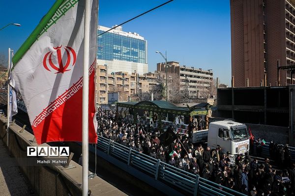 تشییع پیکرهای ۱۵۰ شهید دوران دفاع مقدس