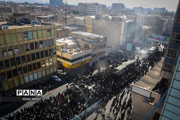 تشییع پیکرهای ۱۵۰ شهید دوران دفاع مقدس