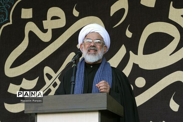 تجمع عزاداران فاطمی در میدان هفت‌تیر