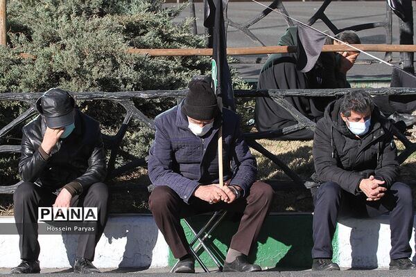 تجمع عزاداران فاطمی در میدان هفت‌تیر