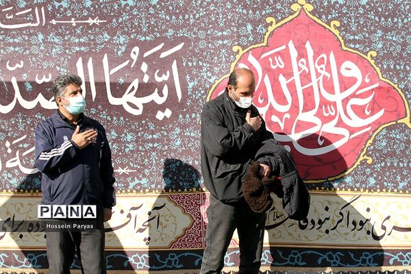 تجمع عزاداران فاطمی در میدان هفت‌تیر