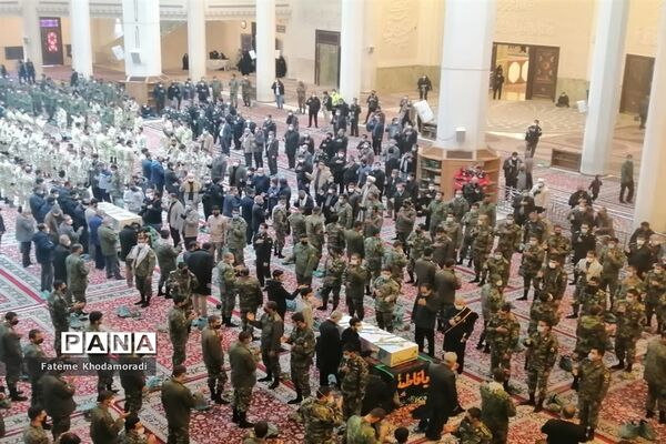 مراسم بزرگداشت شهادت حضرت فاطمه (س) در حرم مطهر شاهچراغ (ع) در شیراز