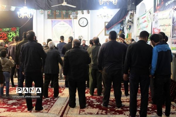 شام غریبان شهادت حضرت زهرا در روستای تیله نو